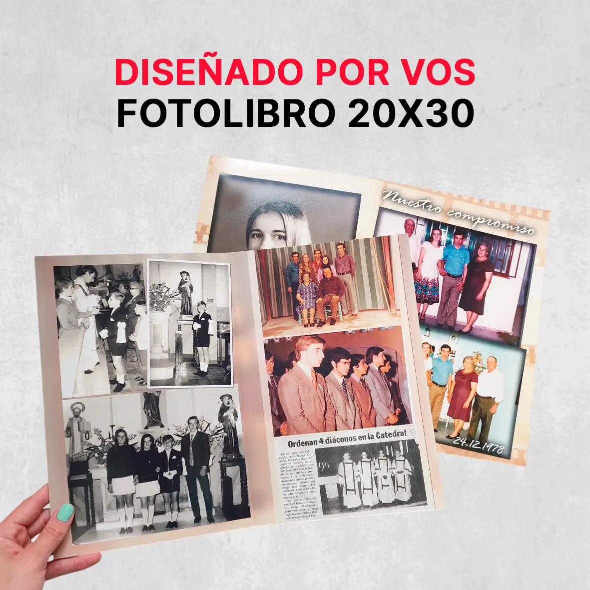 Fotolibro 20x30 - Diseñalo Vos