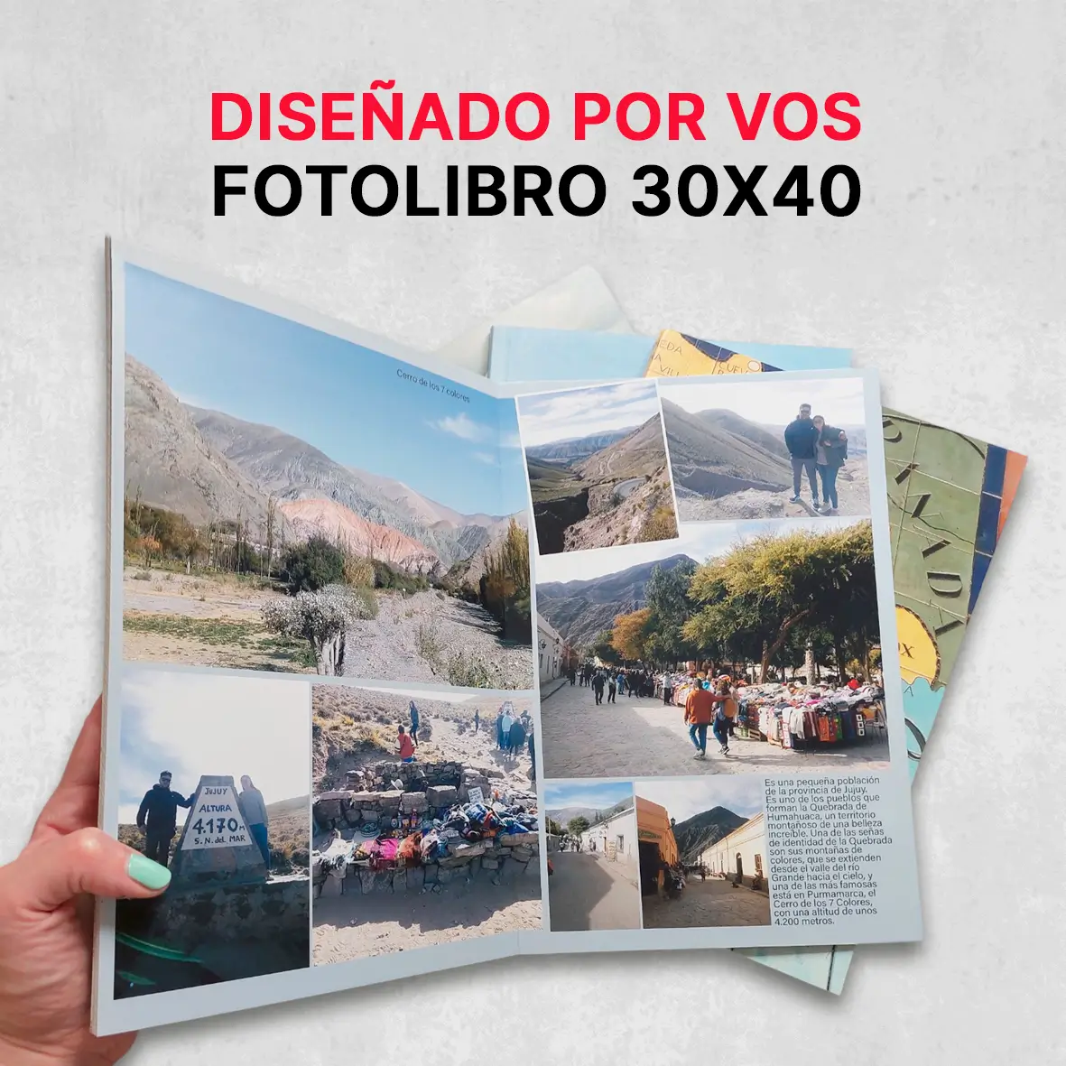 Fotolibro 30x40 - Diseñalo Vos