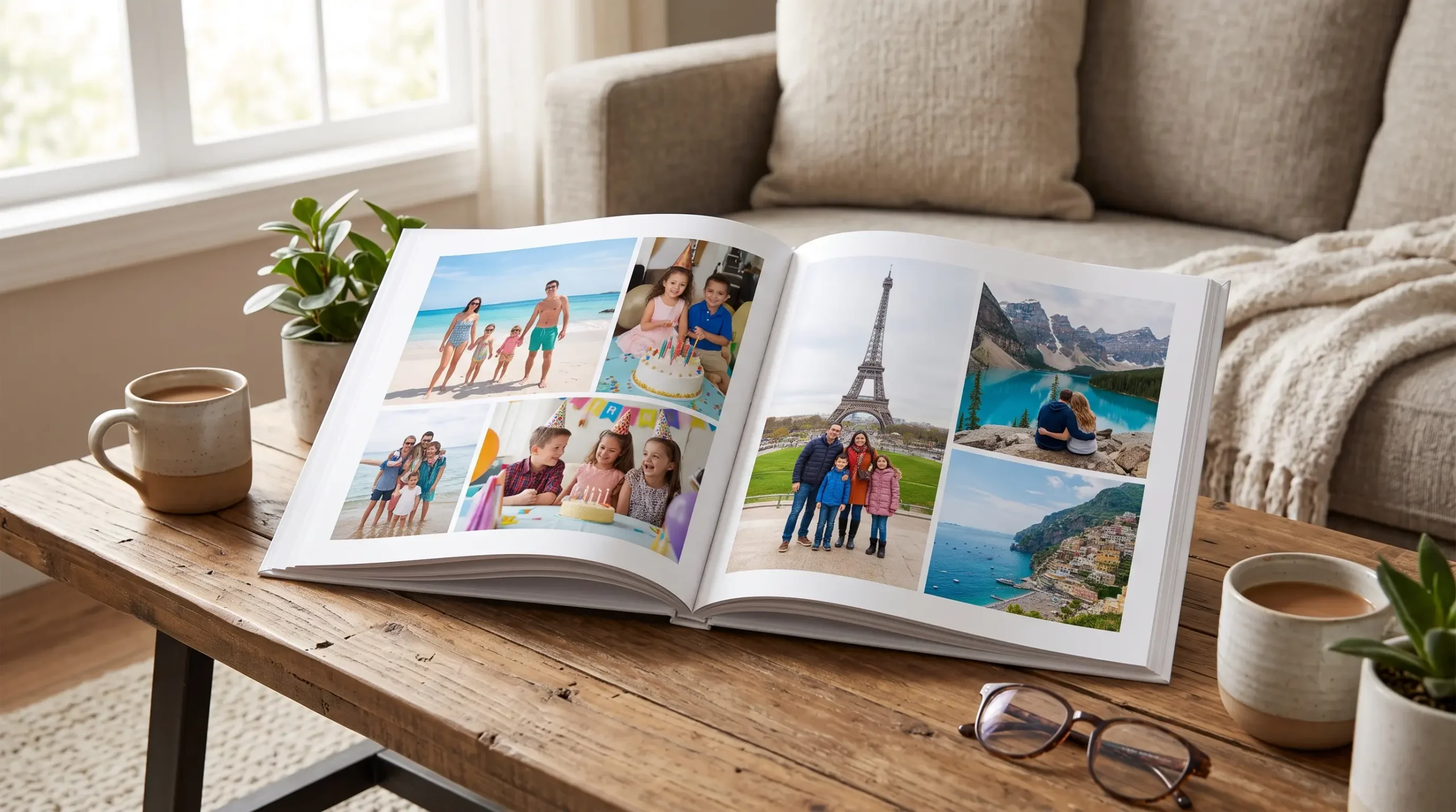 Tus mejores momentos en un solo lugar Descubrí la magia de los Fotolibros